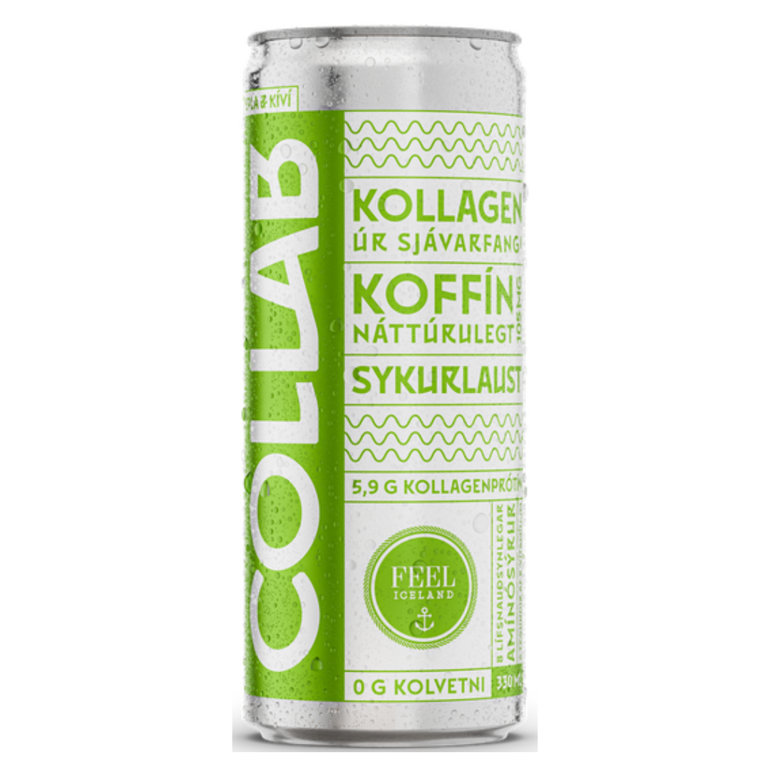 COLLAB Apple & Kiw i / Epla og kíví 330 ml