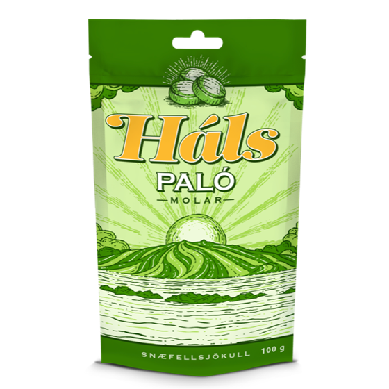 Háls Paló / For sore throats. 100 gr