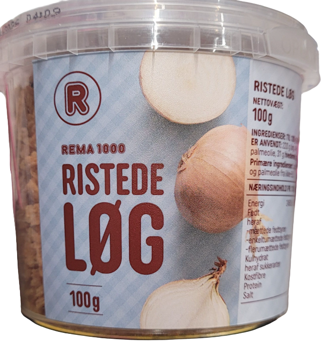 Hot Dog Fried Onion / Steiktur laukur 100 gr