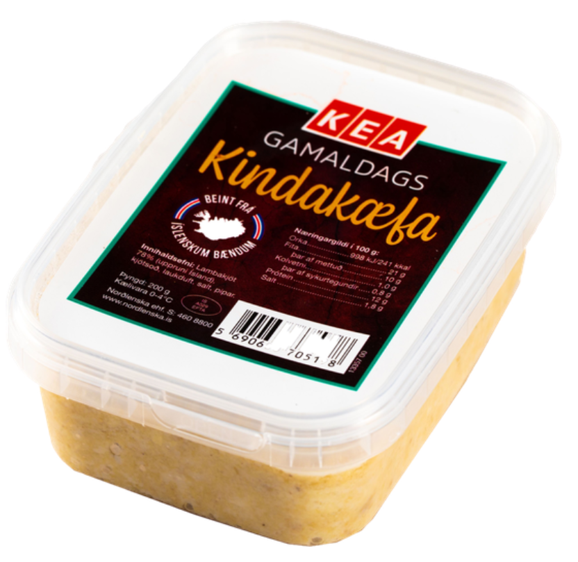 Lamb Pâté / Gamaldags kindakæfa 200 gr