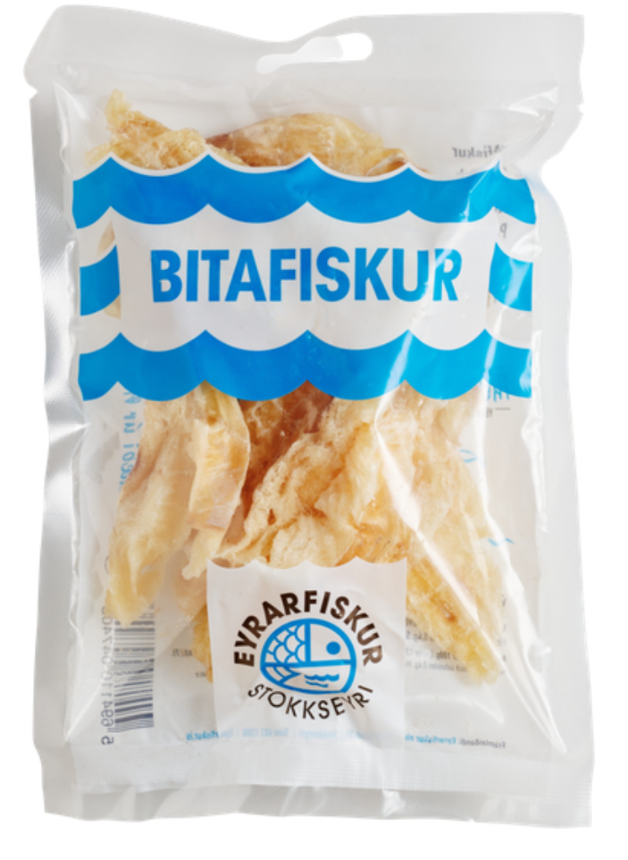 Haddock Fish Jerky bits / Bitafiskur Ýsa 70 gr