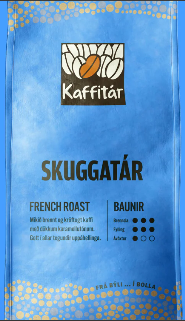 Skuggatár Coffee Beans French Roast 400 gr