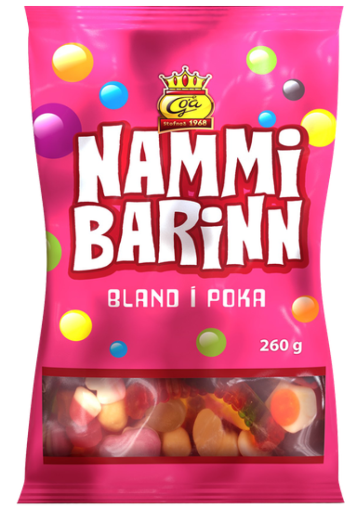 Góa Mix / Nammibarinn bland í poka 260 gr