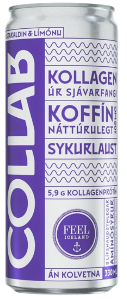 Collab Can Of Passionfruit & Lime / Ástaraldin og límóna 330 ml