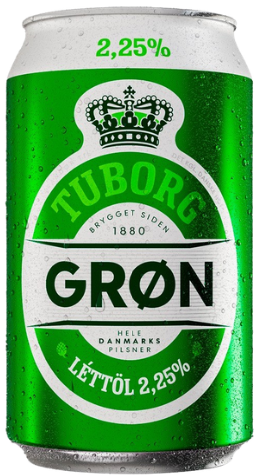 Tuborg Low Alcohol 2,25% 330 ml
