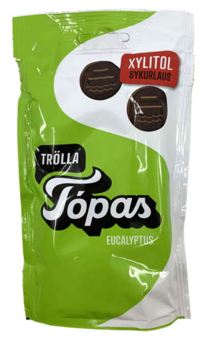 Nóa Tópas Green Sugar- Free / Grænn sykurlaus 100 gr