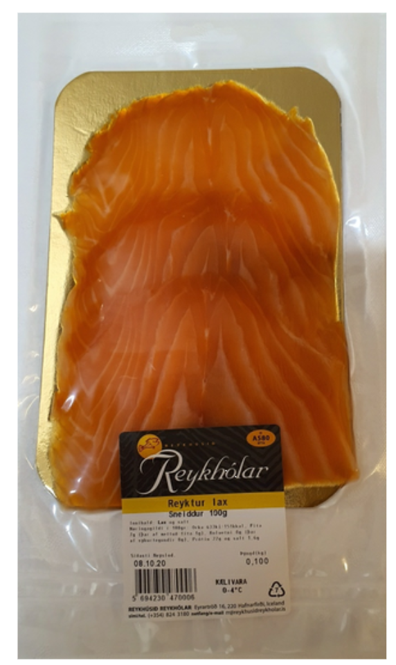 Reykhólar Smoked Salmon Slices / Reyktur Lax sneiddur 100 gr