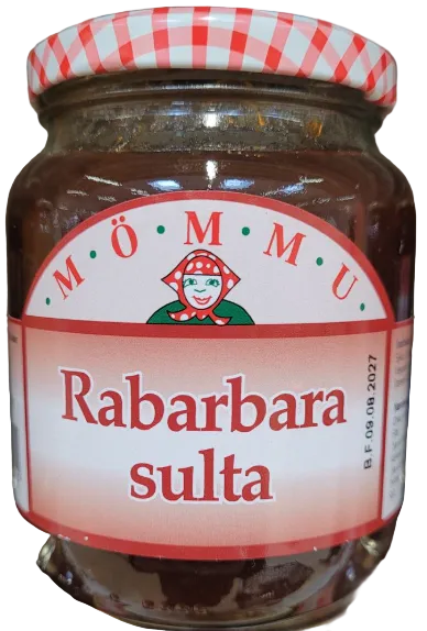 Rhubarb Jam / Mömmu Rabbabarasulta 400 gr