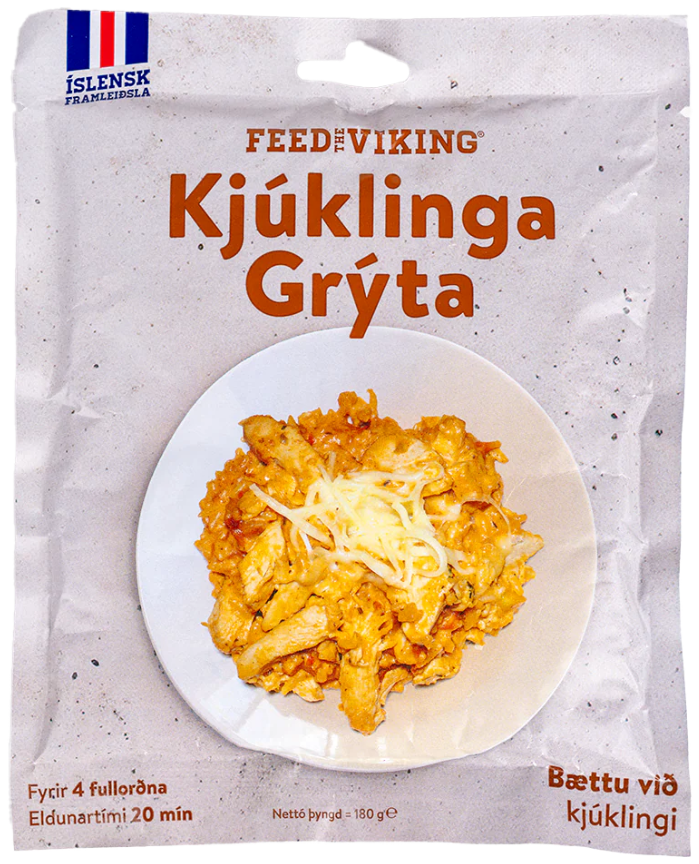 Feed The Viking Chicken Grýta / Kjúklinga grýta 180 gr
