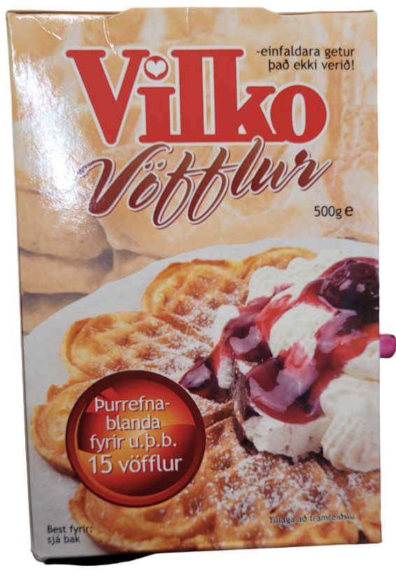 Vilko waffle mix / Vöfflur 500 gr