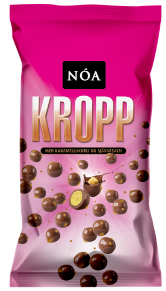 NÓA Kropp Caramel & Sea Salt / Karamellukurl og sjávarsalt 180 gr