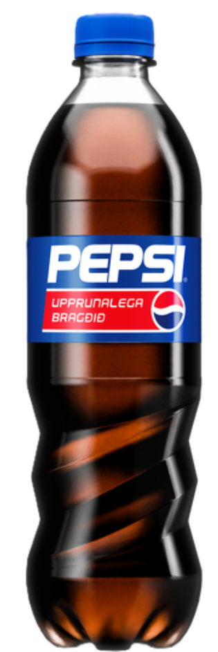 Pepsi original taste / Pepsi upprunalega bragðið 500 ml