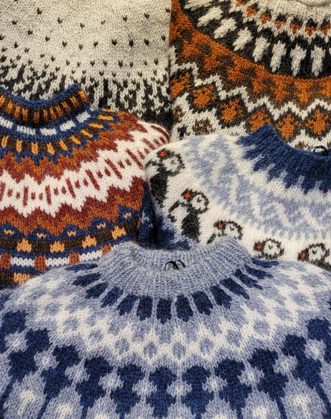 Handknitted Original Icelandic Wool