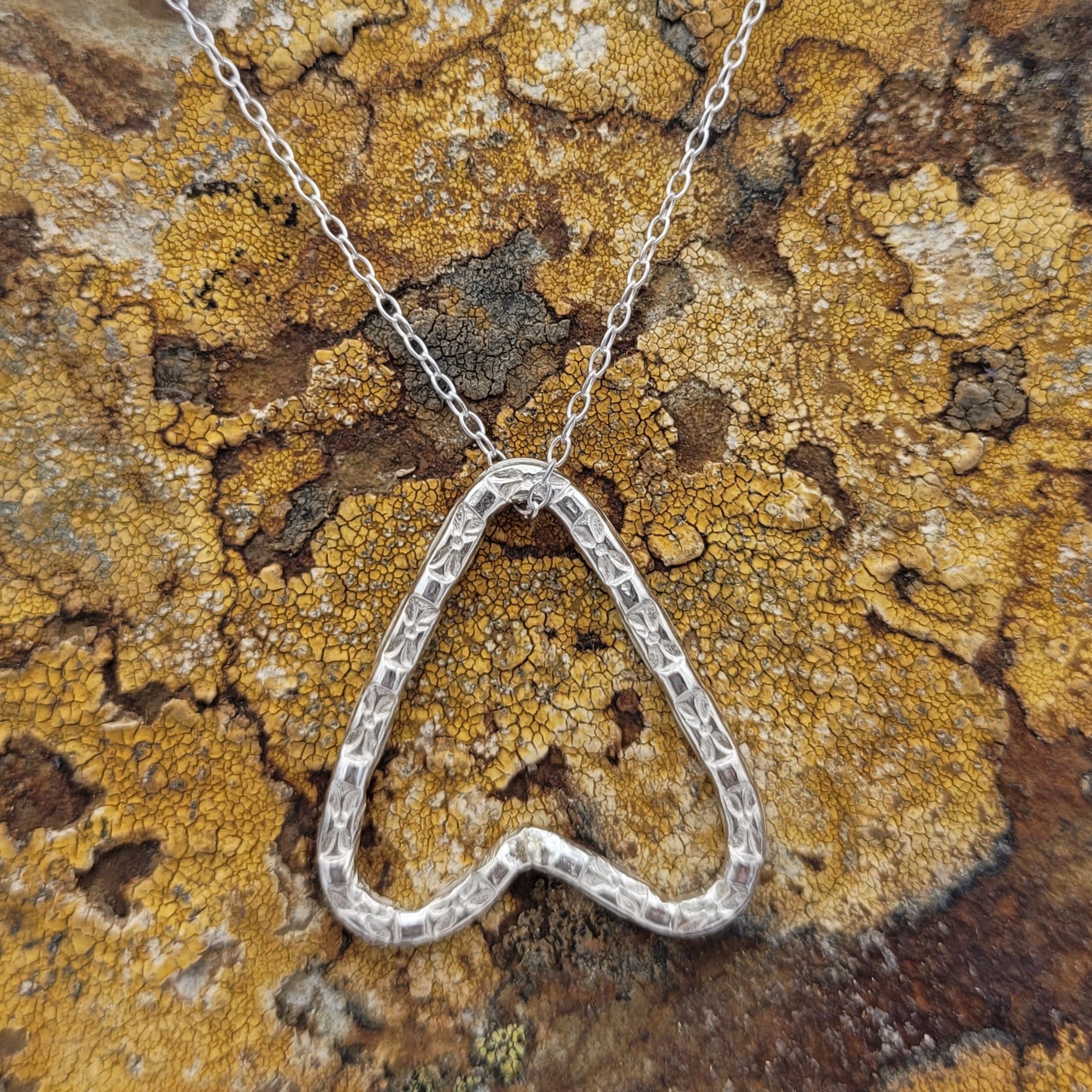 Handmade Silver Necklace  (Item # 2011) Silver Chain length 40 cm