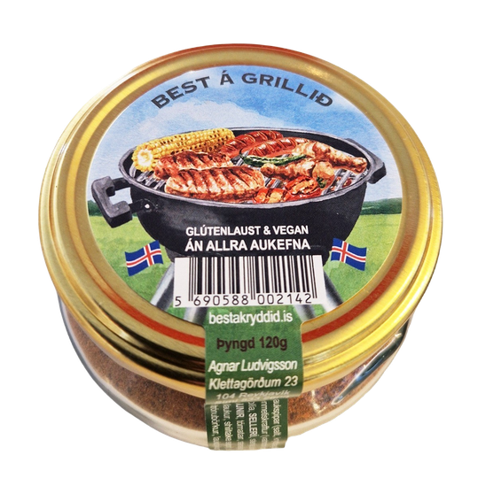Bezt Seasoning For The Grill / Bezt á grillið 120 gr