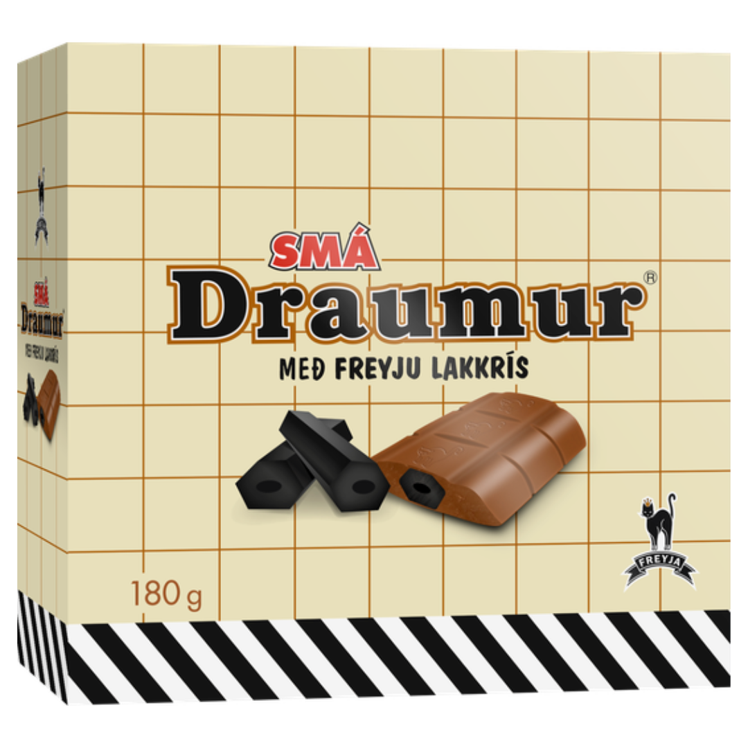 Freyja Chocolate And Liquorice  / Smá Draumur  180 gr