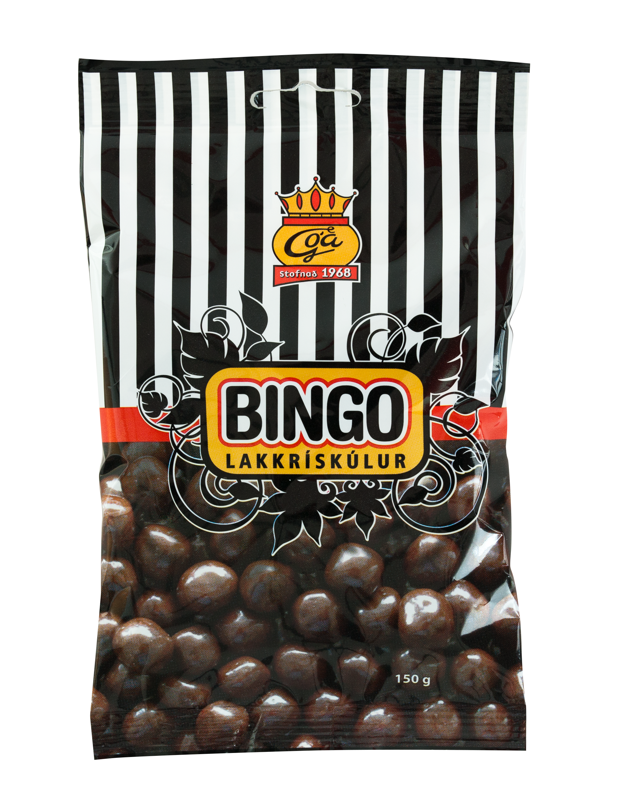 Bingó Balls / Bingó lakkrískúlur 150 gr.