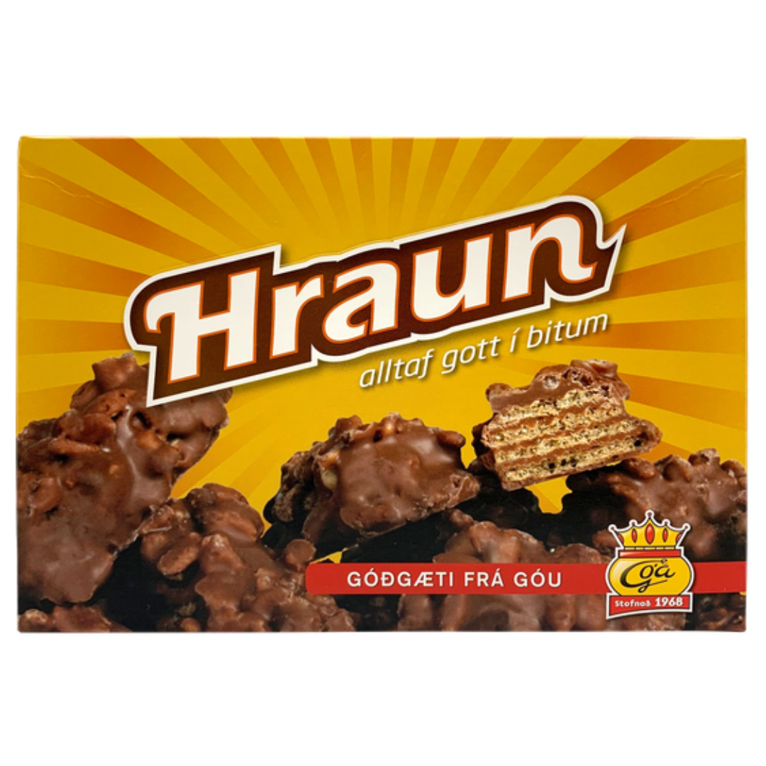 Góa  Rice Krispies And Delicious Icelandic Chocolate / Hraunbitar /  200 gr