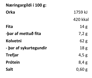 Frón Biscuit / Mjólkurkex gróft  400 gr