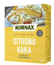 Kornax Lemon Cake Mix / Sítrónukaka  350 gr