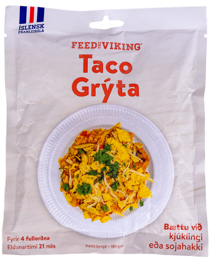 Feed The Viking Taco Grýta /  Taco grýta  180 gr