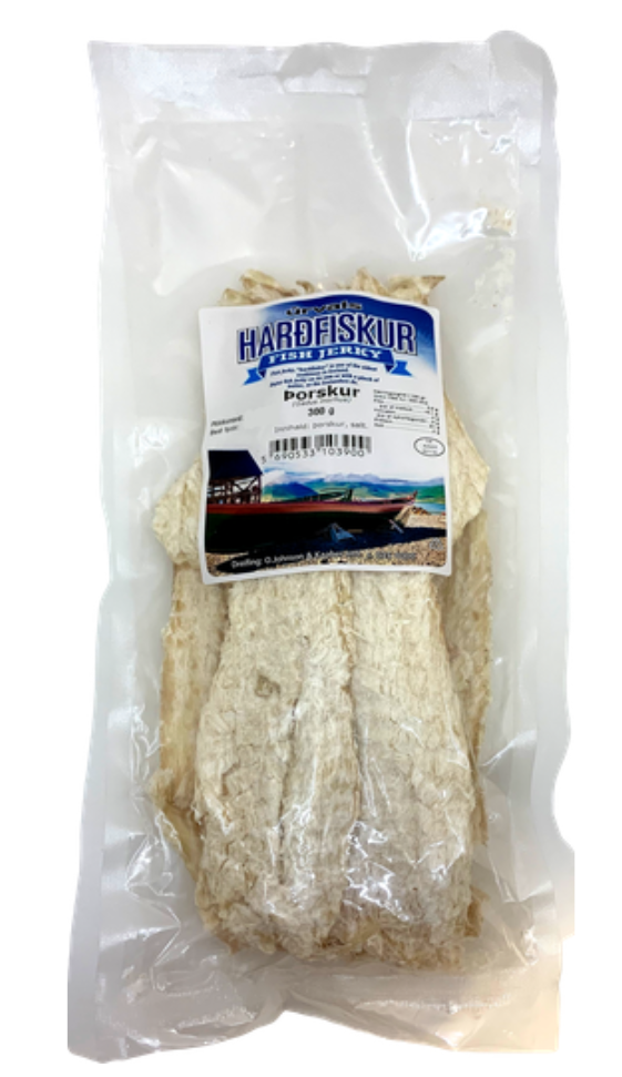 Cod Fish Jerky / Harðfiskur Þorskur 300 gr
