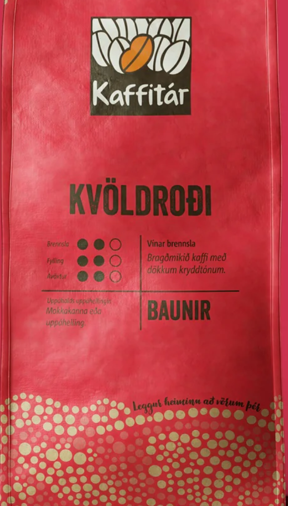 Kvöldroði  Coffee  Beans  400 gr