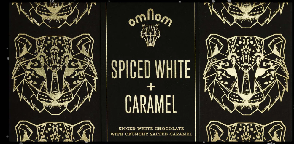Omnom Spiced White + Caramel 60 gr