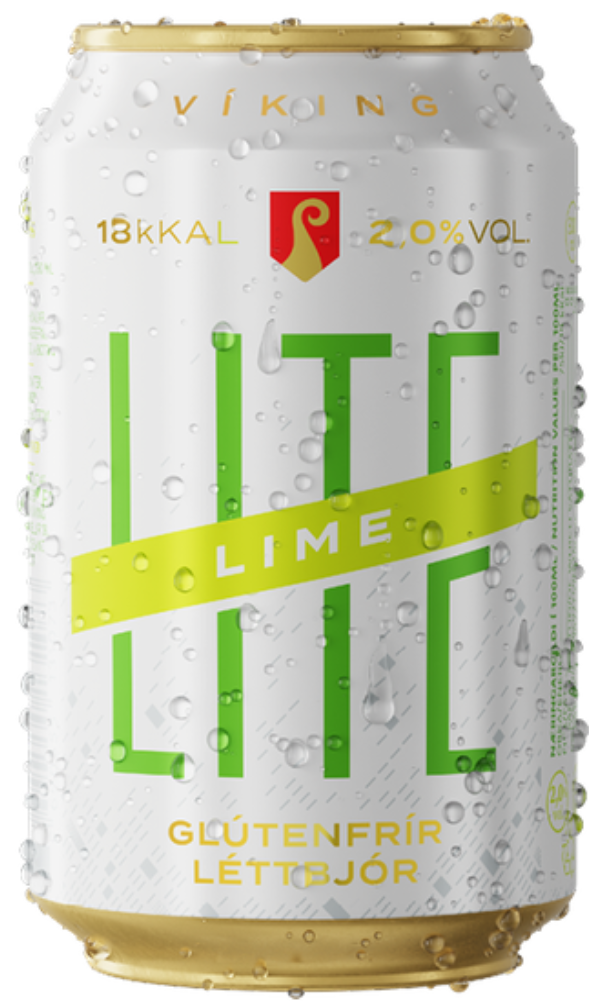 Víking Lite Lime 2,0%   330 ml