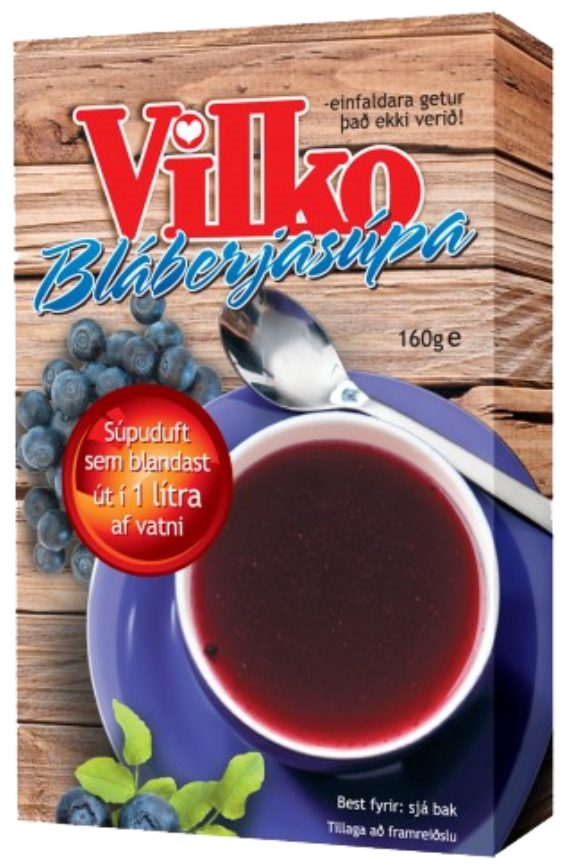 Vilko blueberry soup / Bláberjasúpa  160 gr