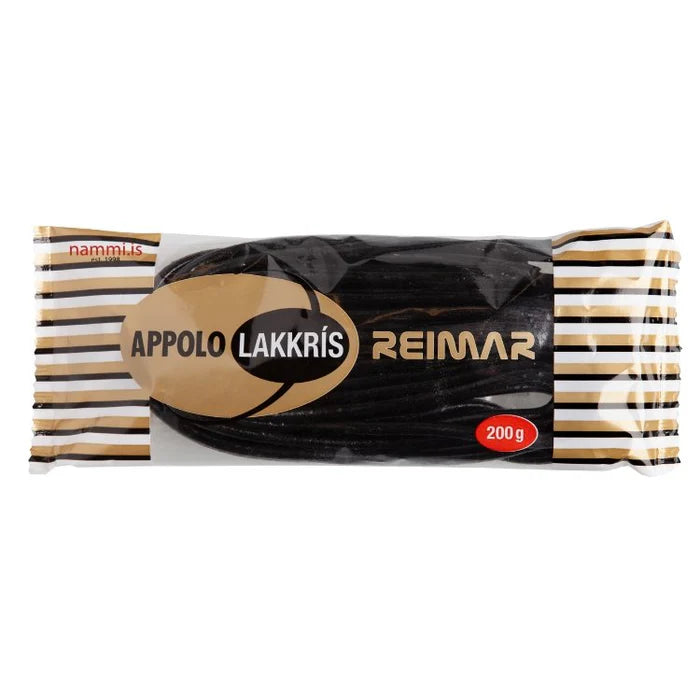 Appolo Plain Liquorice Strings / Reimar 160 gr.